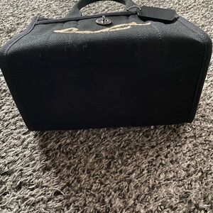 Coach Womens black mini tote bag